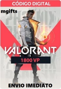 1800 VP - VALORANT BR - Gift Cards