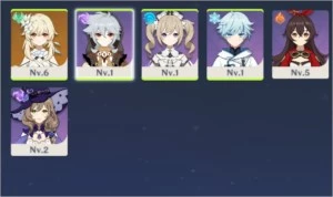 Contas Genshim Impact ar 7 - Genshin Impact