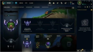 conta lol diamante 4 76% wr - League of Legends