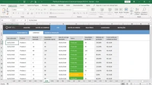 Planilha De Planejamento E Controle Da Produção - Outros