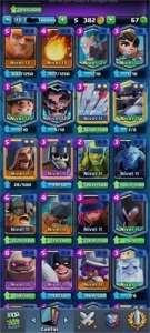 CLASH ROYALE QUASE LVL 14