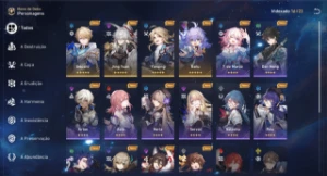 Honkai Star Rail Jing Yuan+Cone + Bailu + Gepard+Cone +  Yan - Outros