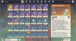 Vendo conta AR 40 - motivo já não jogo o game - Genshin Impact