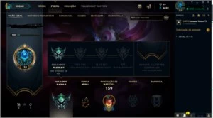 Vendo conta de league of legends, Platina 2 (50pdl) +20skins LOL