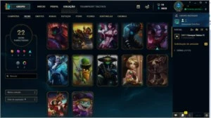 Vendo conta de league of legends, Platina 2 (50pdl) +20skins LOL