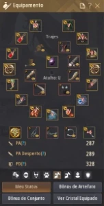 Sorc 63 287/289/328 + Unicornio + 2 partes da bússola  - Black Desert