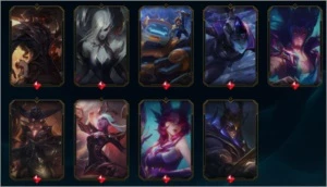 Conta Unranked com 277 skins, tds as ultimates, 6 prestígios - League of Legends LOL