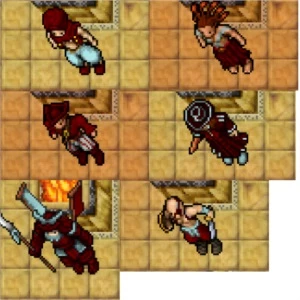 Rp 180+, com RK - Tibia