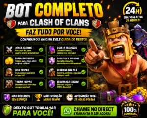 bot clash of clan pc/celular virtual