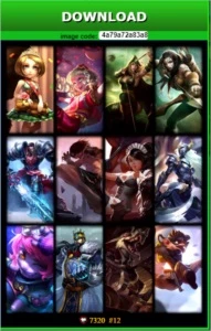 Conta League Of Legends Diamante 5 / 12 Skins / 62 Campeões LOL