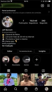 INSTA 14,6 MIL - Redes Sociais