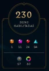 Conta LoL Platina IV Main JG E ADC - League of Legends