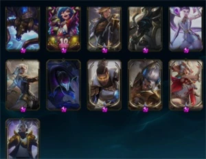 Conta LoL Platina IV Main JG E ADC - League of Legends