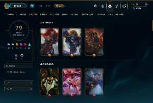 Unranked com 135 Champs e 79 Skins ( ADC / MID ) - League of Legends LOL