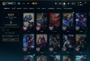Unranked com 135 Champs e 79 Skins ( ADC / MID ) - League of Legends LOL