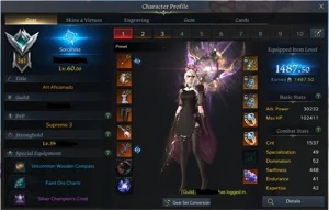 conta LostArk Sorceress 1487 - Lost Ark