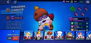 Conta de Brawl Stars de  2017 Shelly Star