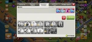 Cv 13 Semi Full , 16173 Gemas, Acompanha Email Level 210 - Clash of Clans