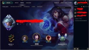 Conta League of Legends D5 LOL