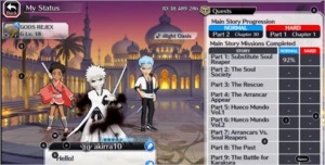 conta bleach brave souls (Hikone,Grimmjow, Toshiro) - Others