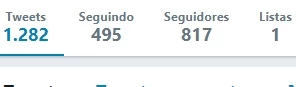 CONTA DO TWITTER COM 800 SEGUIDORES - Others