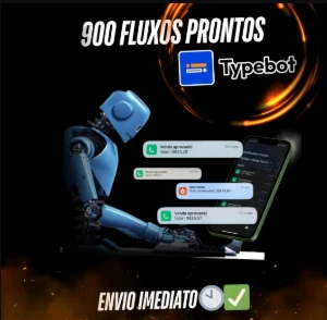 Pack de 900 Fluxos Premium Typebot - Outros
