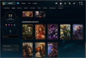 Conta LOL negociável - League of Legends