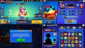 38k troféus conta full brawlers + 58 brawlers nível máximo - Brawl Stars