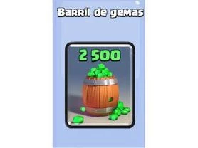 CLASH ROYALE BARRIL DE GEMAS (2.500) [GIFT CARD] - Gift Cards