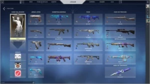 Conta VALORANT, 4 Facas. Gasto de R$570