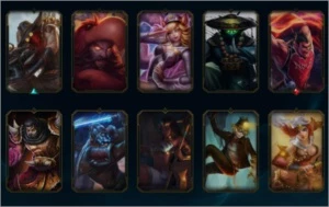 League of Legends (Platina, 69 skins) LOL