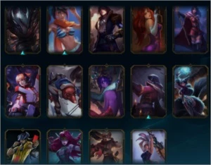 League of Legends (Platina, 69 skins) LOL