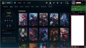 Conta LoL (Gold IV - Lv. 154) - League of Legends