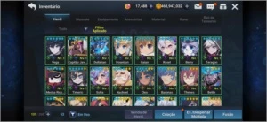 Vendo conta grand chase mobile meio end game - Others