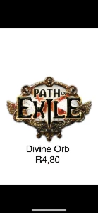 Path of Exile 2 - POE 2 - Divine Orb