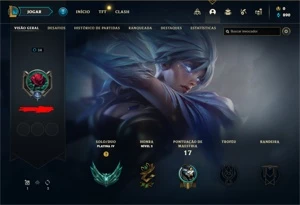 PLATINA 4 - RIVEN EMISSÁRIA DA LUZ, RENGAR CAÇADOR DE CABEÇA - League of Legends LOL