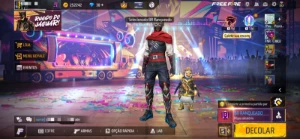 Conta Free Fire gemada todos os passes