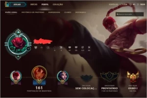 Conta league of legends platina!! LOL