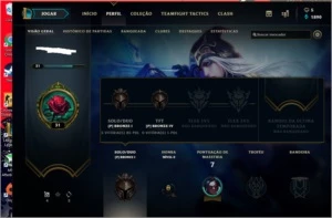 CONTA LOL LVL 31 NOVA PRIMEIRA MD10 5/4 - League of Legends