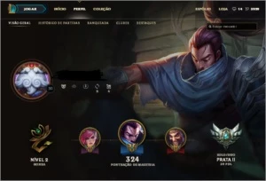 Conta do League of Legends LOL