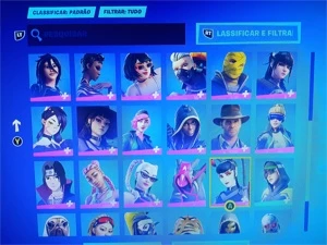 Conta Fortnite 45 skin + Watch Dogs 2 e devil may cry 5 xbox