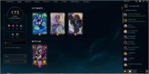 Conta League Of Legends 170skins LOL