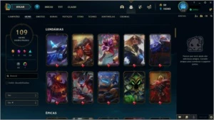 Conta Legue of Legends (lol) antiga (season 2) skins RARAS - League of Legends