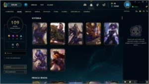 Conta Legue of Legends (lol) antiga (season 2) skins RARAS - League of Legends