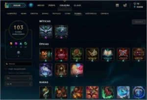 CONTA PLATINA V SOLO/FLEX - LEAGUE OF LEGENDS / LOL