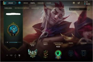 CONTA PLATINA V SOLO/FLEX - LEAGUE OF LEGENDS / LOL