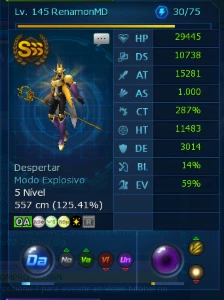 Conta La Alpha Com U - Digimon Masters Online DMO