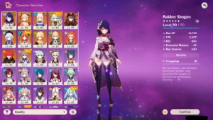 AR 55 Shogun + Assinatura + Yoimiya e muitos outros 5* - Genshin Impact