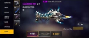 Conta Free Fire  Armas Tributadas (MP40 /SCAR ) Angelical.