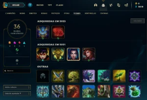 Conta DIAMANTE 4 | 70% Win - Lol (League Of Legends) Elomoon